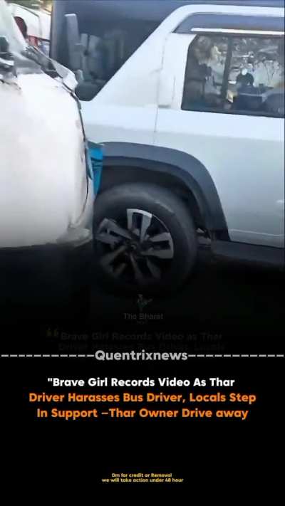 Thar driver pissed his pants. Public win this time. Not OC not dashcam