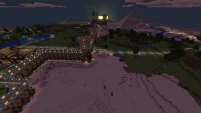 I finally completed my wall and two castles!