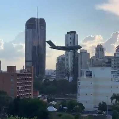 He missed the airport track