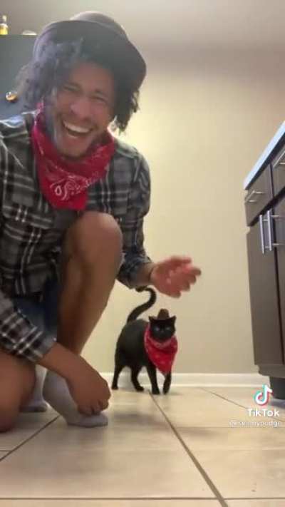Matching costumes