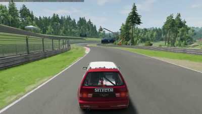 My first week playing on a wheel, is my driving ok?
