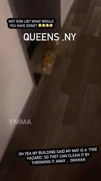 This what people from Queens do ? &eth;&curren;&cent;&eth;&middot;Nigga washed the mat &eth;&curren;&pound;&eth;&curren;&pound;&eth;&curren;&pound;&eth;&curren;&pound;