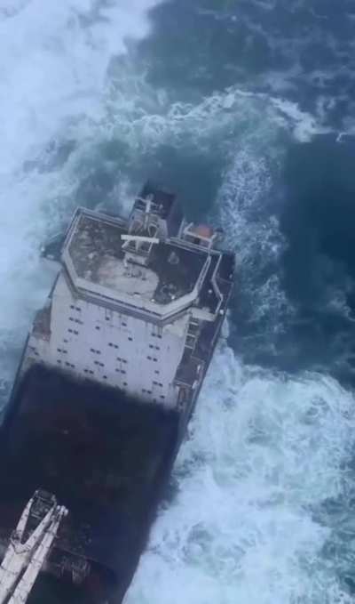Abondoned ship in Salalah