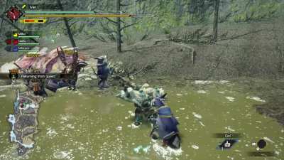 Apparently my palamute didn't liked me and tried to drown me...