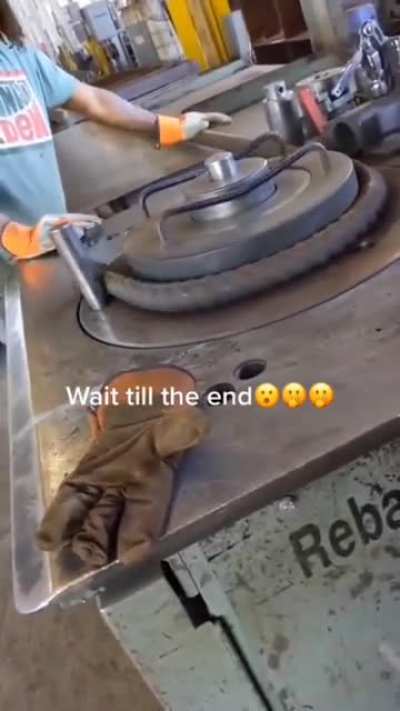 [LOUD]? Guy Tries To Bend Rebar