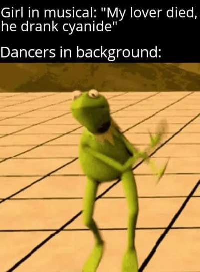 Those thousands of dancers that came out of nowhere