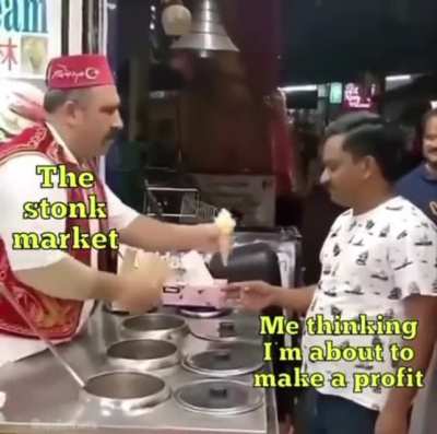 Be like that sometimes&hellip; Well. I mean. All the time it be like that&hellip; Are you really trading tho if you ain&rsquo;t in the red making some phat reverse profit? Waiting for the MOASS. HODL