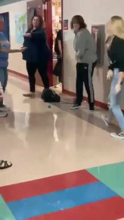 Women fighting in a nutshell