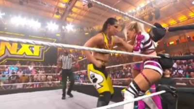 The duo of Karmen &amp;amp; Natalya get the win in tag team action! (WWE NXT - 5/21/24)