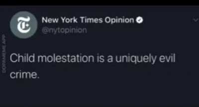 You need to realize who these people work for and I&rsquo;m not talking about the New York Times