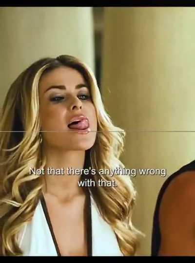 "Tongue kisses are for the men"