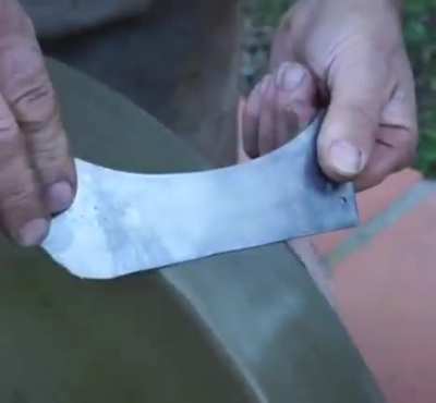 Restoring an old bread slicer
