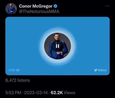 Conor&rsquo;s post from earlier today 💀💀