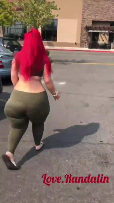 Imagine taking a walk and running into this on the way