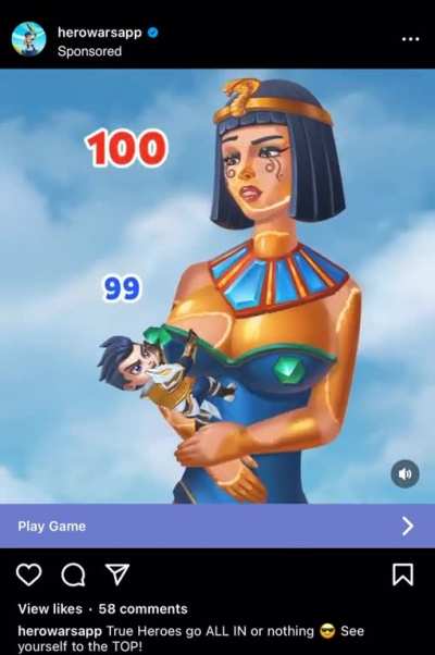 These ads man.