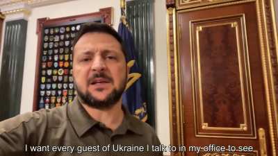 "It is very important that there will be a new production of our weapons, and we have outlined several priority items with the warriors. This is what needs to be done. We will do it!" - President Zelenskyy's address, 5th September 2023