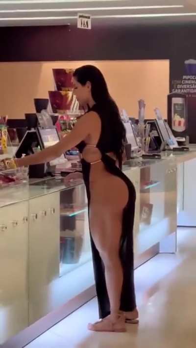 High split dress