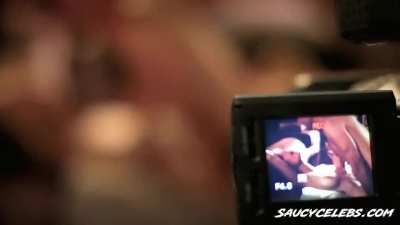 ASHLEY HINSHAW SHOOTS A SEX SCENE