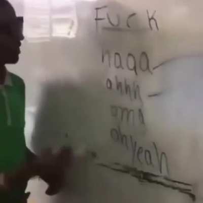 Sıradan bir college English dersi