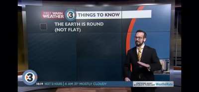 Local meteorologist drops truth bombs on his last day