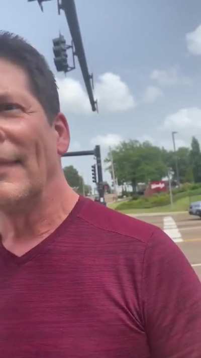 Meet Lloyd Crawford. Lloyd has a problem with taxpayers exercising their 1A rights in Germantown. He drove by twice, yelling obscenities & threats. Then this.