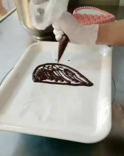 Heart cake frosting!