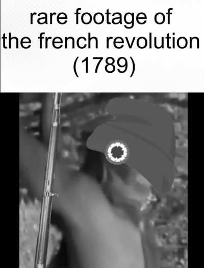 rare footage of the french revolution (1789)