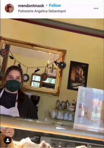 Yet another angry Karen comes into a bakery to harass workers and threats of arrest