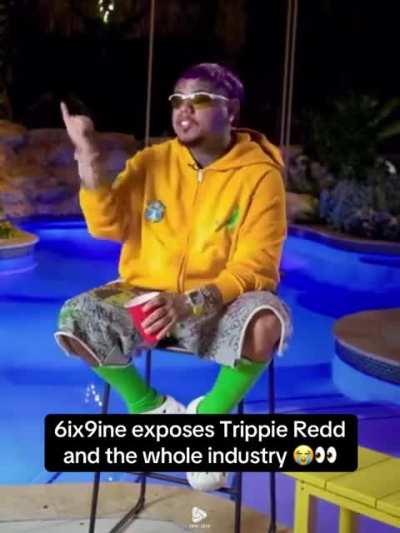 6ix9ine says that "all the rappers" had sex with Bhad Bhabie while she was underage.