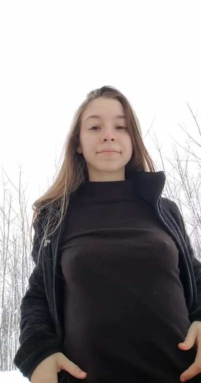 Tiny snowy titty drop anyone?