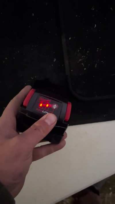 Is this normal for new battery’s