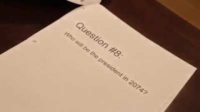 Whenever an exam starts off too easy