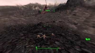 Hope that Deathclaw had a nice trip
