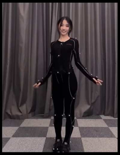 The work of a motion capture performer