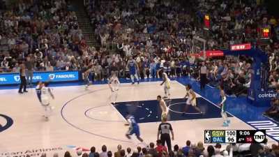 [Highlight] Luka Doncic makes the steal, then hits the step back 3 immediately on the other end as Kemba Walker likes what he sees