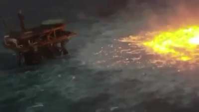 blursed_fire in the water