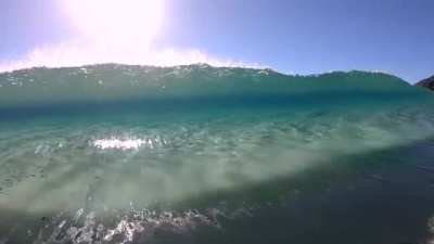 this crytal clear wave