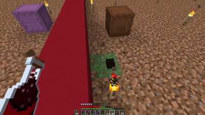 [stereo love demotivator] Scar places mycelium block and says grass then places grass block and says mycelium