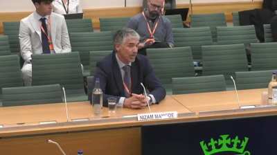 British surgeon Nizam Mamode testifies to the UK Parliament, detailing how IDF "quadcopters" would arrive at the scene of airstrikes in Gaza and "pick-off" / "shoot" the injured - including children.