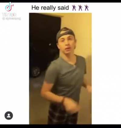 He hit a dog