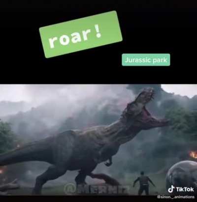 Calma adm,e apenas um dinossauro kk 🦖(Sim e tiktok 😓)