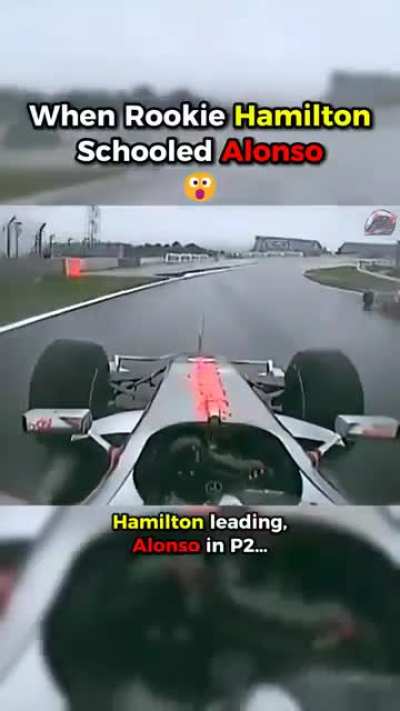 Hamilton novato na chuva era algo que deveria ser estudado, o cara precisou s&oacute; de uma volta pra sumir na frente do Alonso naquele agua&ccedil;eiro que foi Fuji 2007
