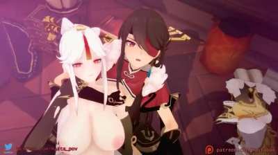 Ningguang creampied (Mastapov) [Genshin Impact]