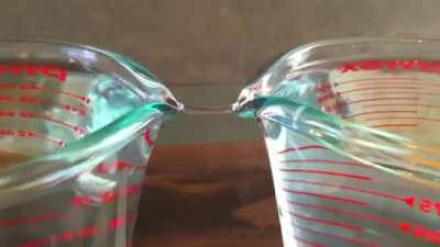 How water can be manipulated with different voltages