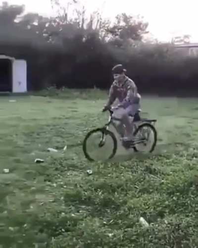 I go, I stop.