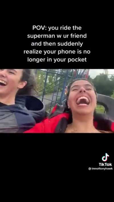 When you realize your phones not in your pocket anymore @imnottonyhawk on tiktok