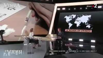 La ligne blanche.