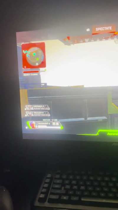 AuroraMyMVP goes under map.. fake pred..