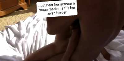 Railed from behind