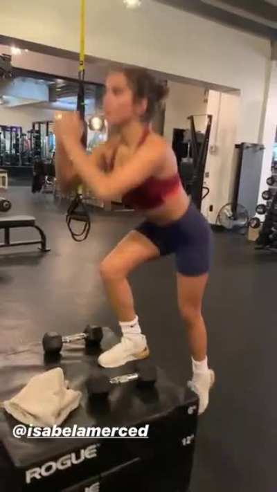 The workout sesh that started it all 💪🔥